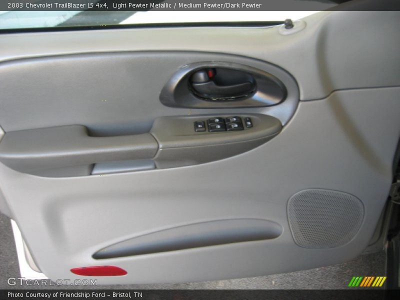 Light Pewter Metallic / Medium Pewter/Dark Pewter 2003 Chevrolet TrailBlazer LS 4x4