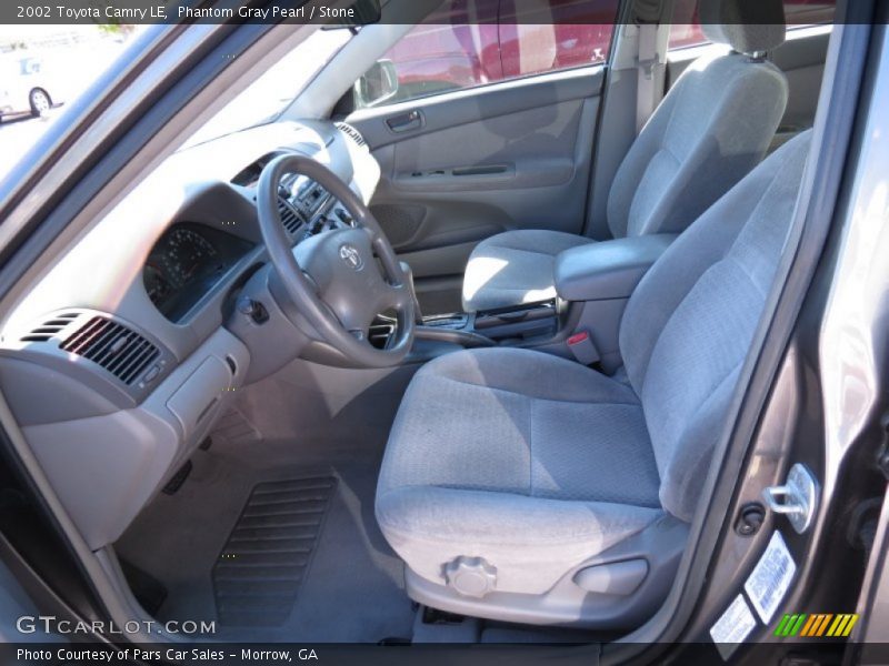 Phantom Gray Pearl / Stone 2002 Toyota Camry LE