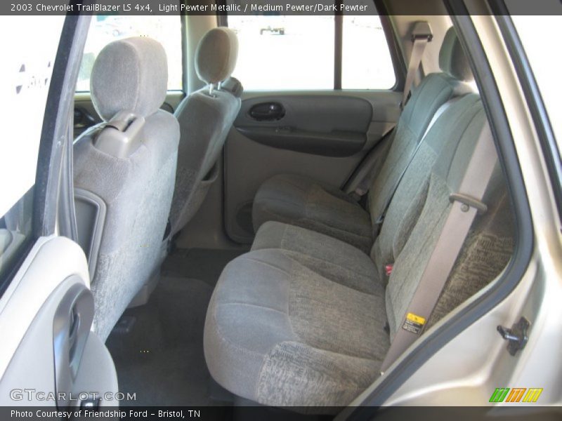 Light Pewter Metallic / Medium Pewter/Dark Pewter 2003 Chevrolet TrailBlazer LS 4x4