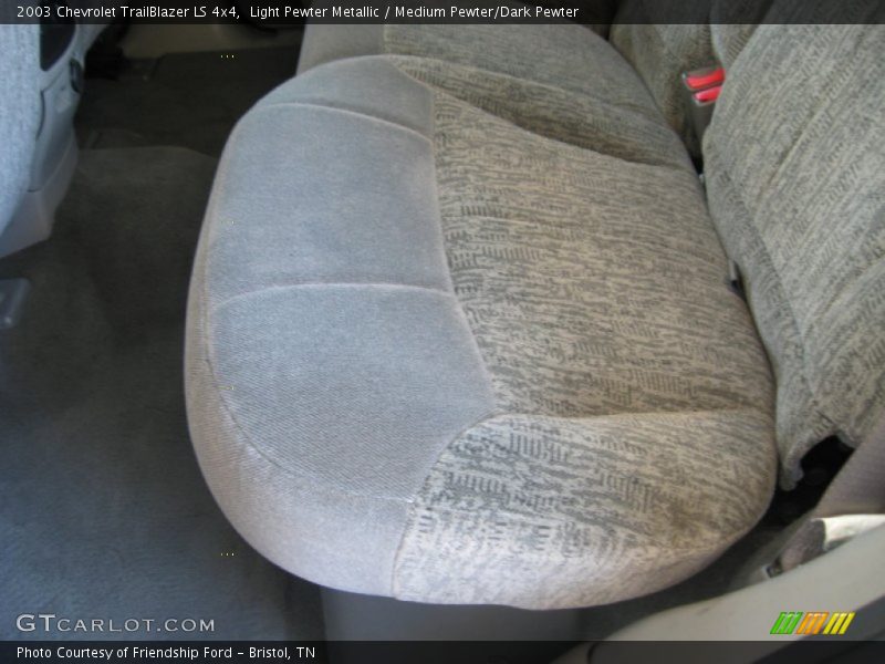 Light Pewter Metallic / Medium Pewter/Dark Pewter 2003 Chevrolet TrailBlazer LS 4x4