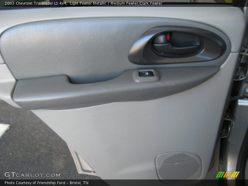 Light Pewter Metallic / Medium Pewter/Dark Pewter 2003 Chevrolet TrailBlazer LS 4x4