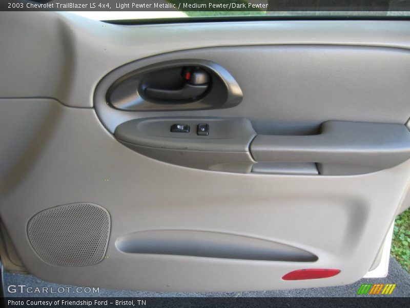 Light Pewter Metallic / Medium Pewter/Dark Pewter 2003 Chevrolet TrailBlazer LS 4x4