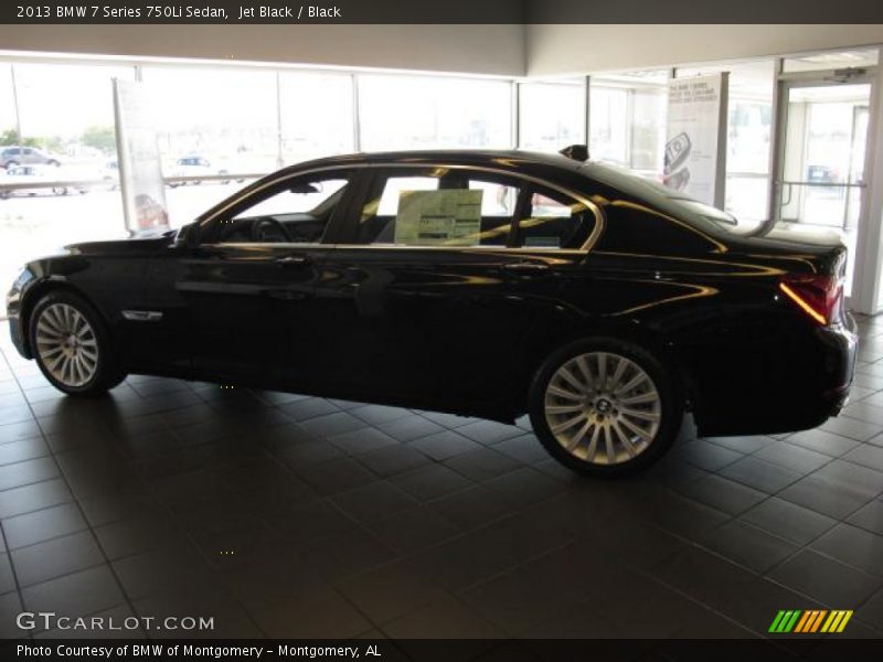 Jet Black / Black 2013 BMW 7 Series 750Li Sedan