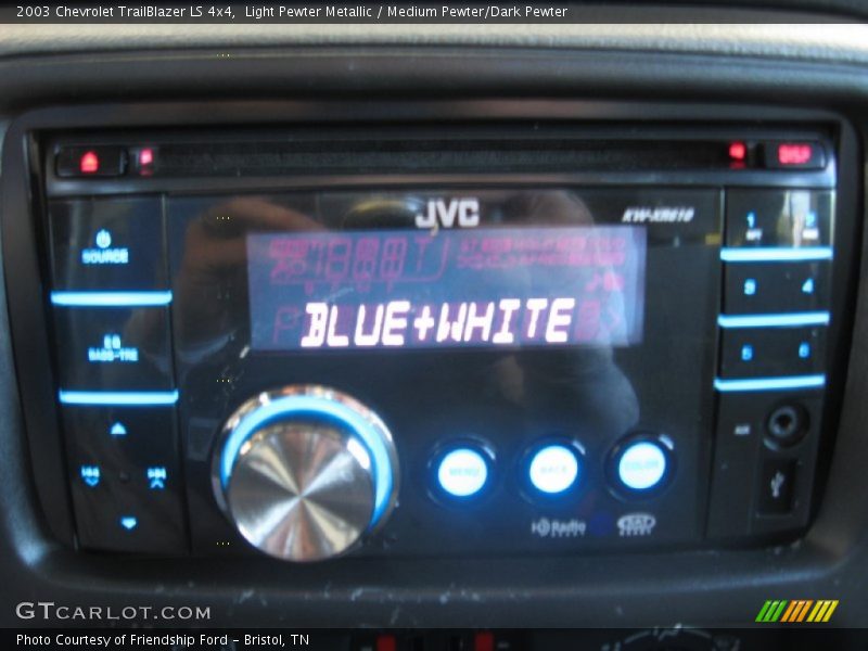 Light Pewter Metallic / Medium Pewter/Dark Pewter 2003 Chevrolet TrailBlazer LS 4x4