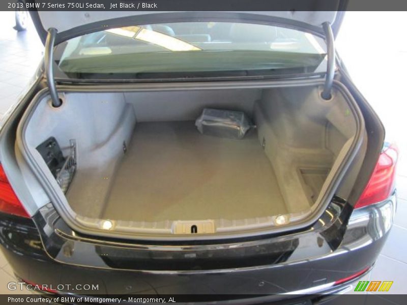  2013 7 Series 750Li Sedan Trunk