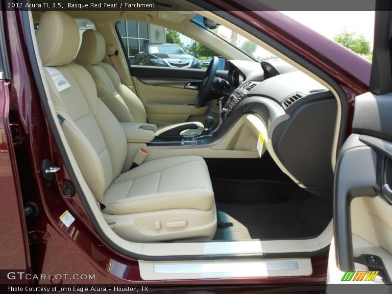Basque Red Pearl / Parchment 2012 Acura TL 3.5