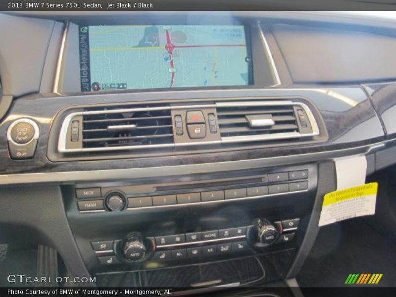 Controls of 2013 7 Series 750Li Sedan