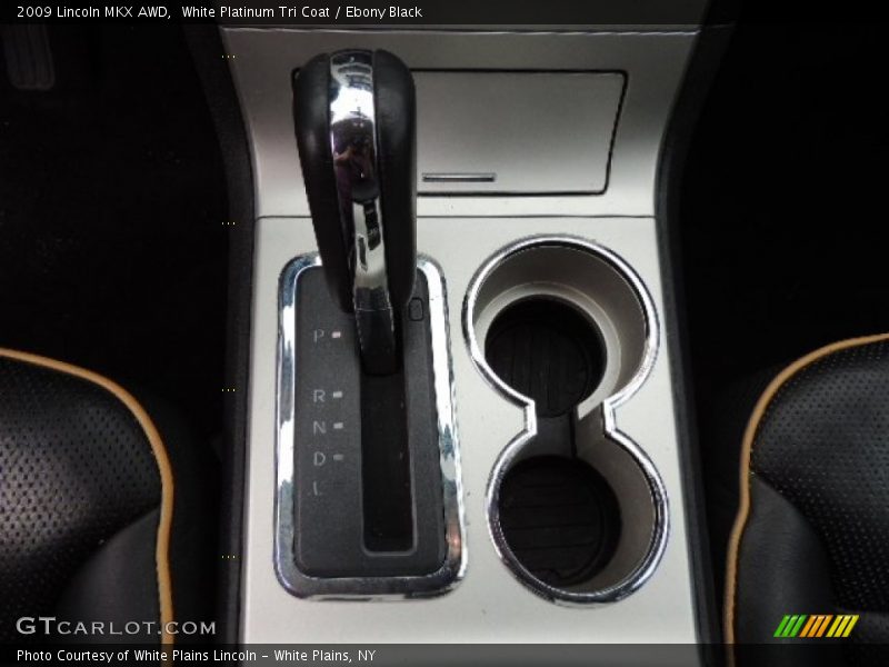 White Platinum Tri Coat / Ebony Black 2009 Lincoln MKX AWD