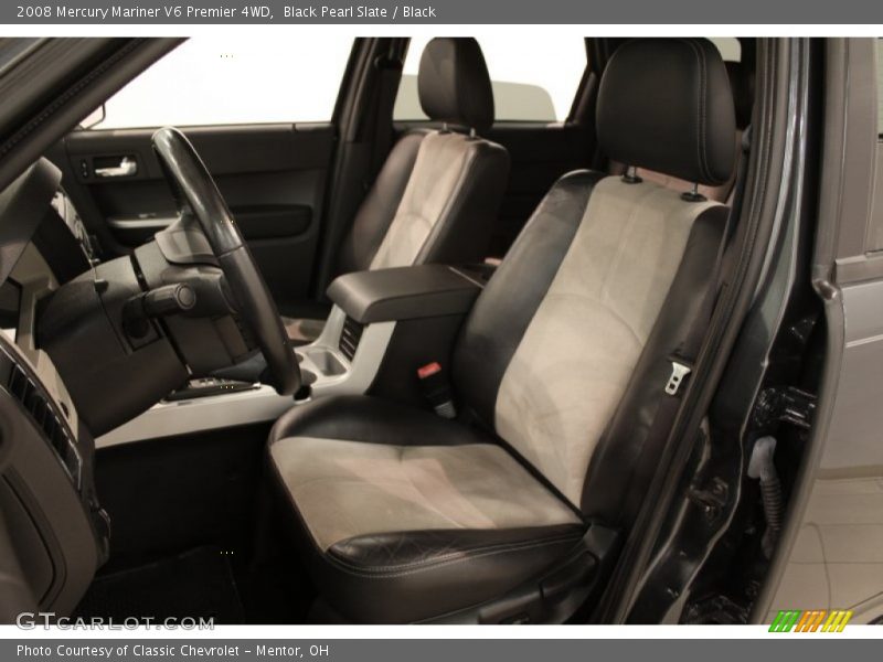 Black Pearl Slate / Black 2008 Mercury Mariner V6 Premier 4WD