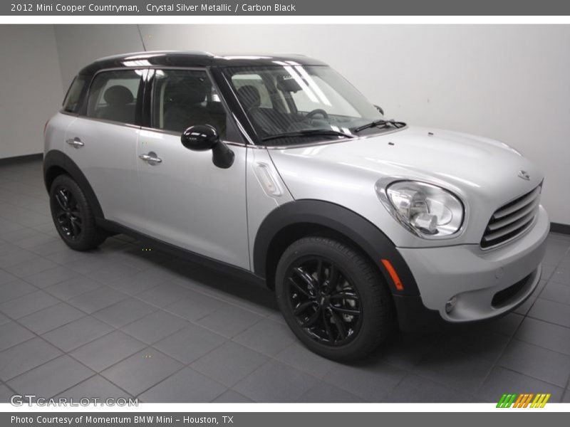 Crystal Silver Metallic / Carbon Black 2012 Mini Cooper Countryman