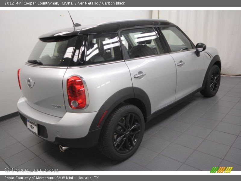 Crystal Silver Metallic / Carbon Black 2012 Mini Cooper Countryman