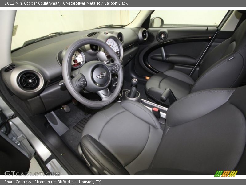 Crystal Silver Metallic / Carbon Black 2012 Mini Cooper Countryman
