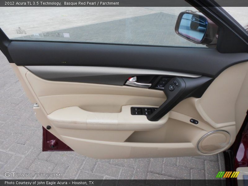 Basque Red Pearl / Parchment 2012 Acura TL 3.5 Technology