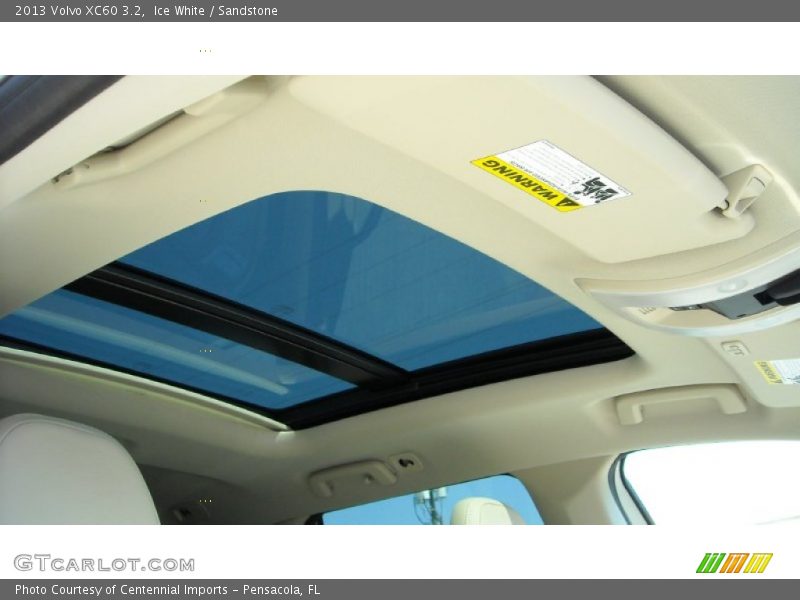 Ice White / Sandstone 2013 Volvo XC60 3.2