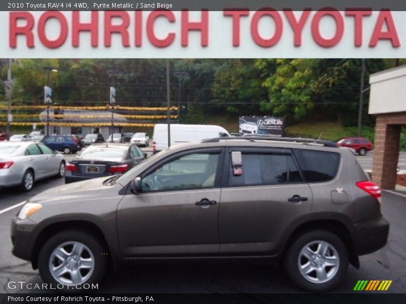 Pyrite Metallic / Sand Beige 2010 Toyota RAV4 I4 4WD