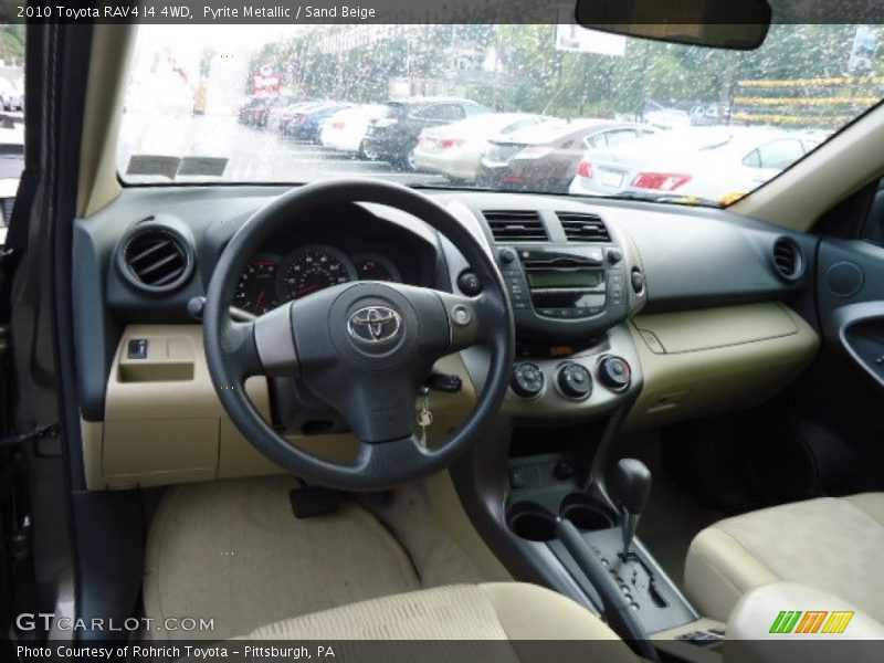 Pyrite Metallic / Sand Beige 2010 Toyota RAV4 I4 4WD