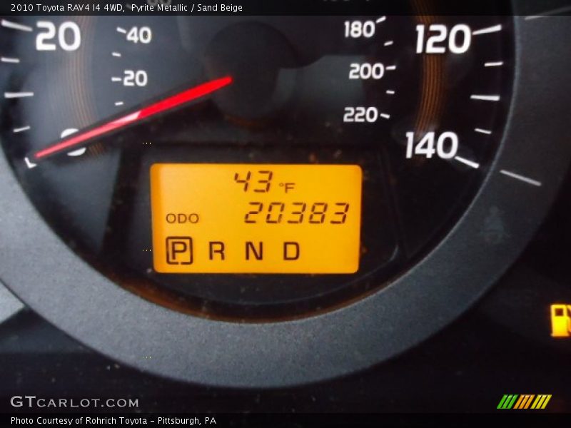 Pyrite Metallic / Sand Beige 2010 Toyota RAV4 I4 4WD