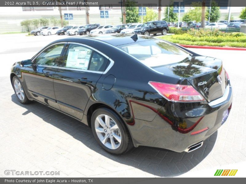 Crystal Black Pearl / Parchment 2012 Acura TL 3.5