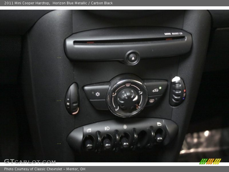 Horizon Blue Metallic / Carbon Black 2011 Mini Cooper Hardtop