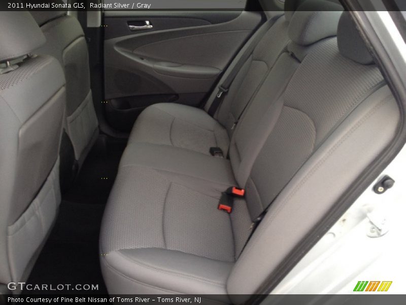 Radiant Silver / Gray 2011 Hyundai Sonata GLS
