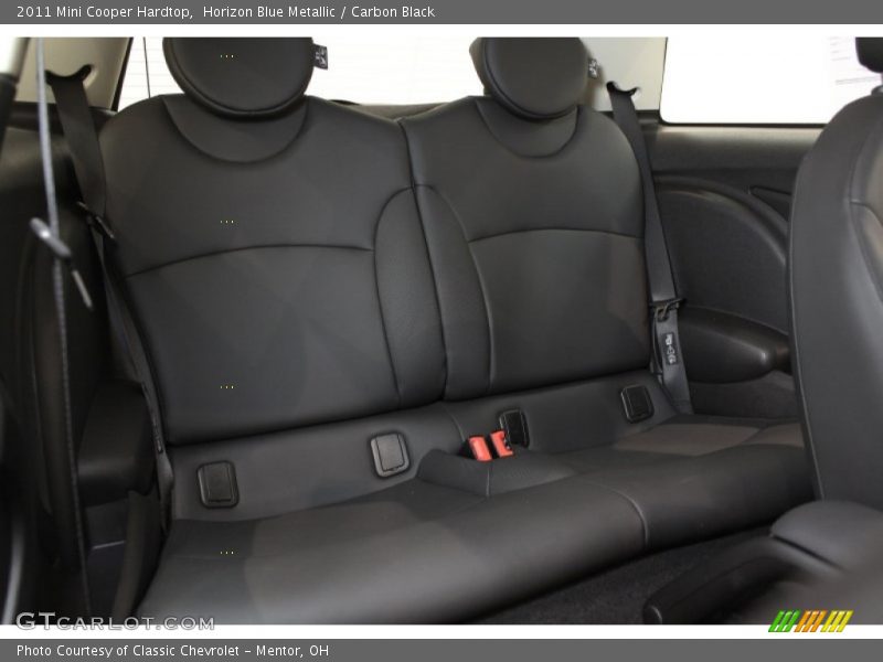 Horizon Blue Metallic / Carbon Black 2011 Mini Cooper Hardtop