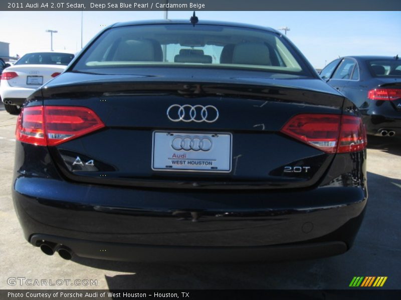 Deep Sea Blue Pearl / Cardamom Beige 2011 Audi A4 2.0T Sedan