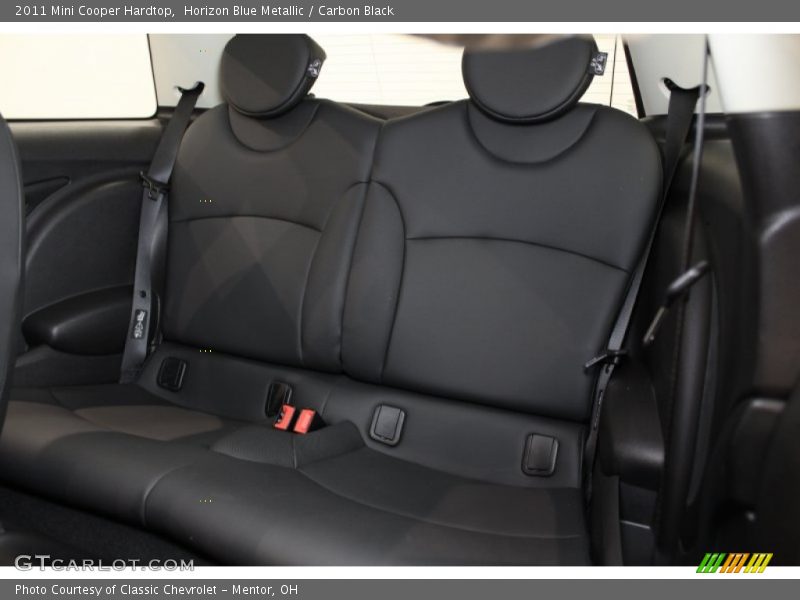 Horizon Blue Metallic / Carbon Black 2011 Mini Cooper Hardtop