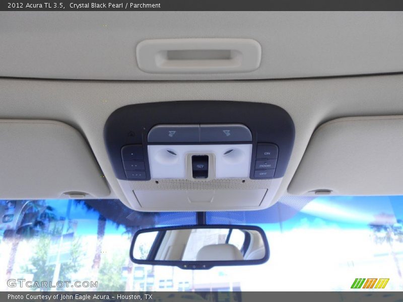 Crystal Black Pearl / Parchment 2012 Acura TL 3.5