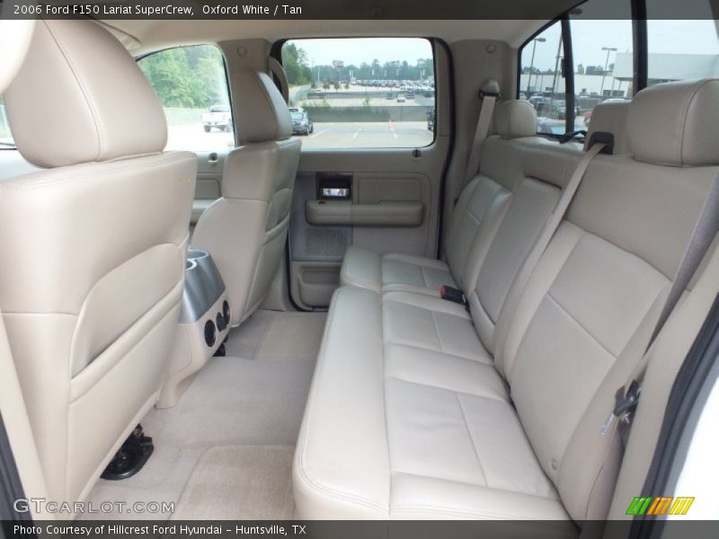 Oxford White / Tan 2006 Ford F150 Lariat SuperCrew
