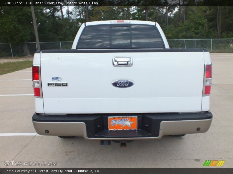 Oxford White / Tan 2006 Ford F150 Lariat SuperCrew