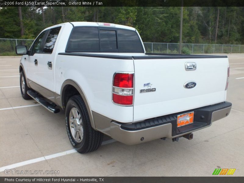Oxford White / Tan 2006 Ford F150 Lariat SuperCrew