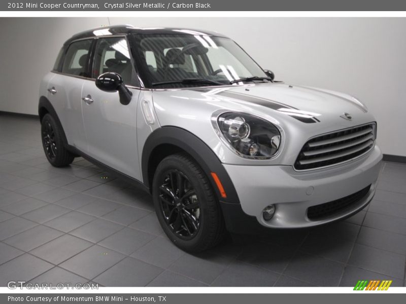 Crystal Silver Metallic / Carbon Black 2012 Mini Cooper Countryman