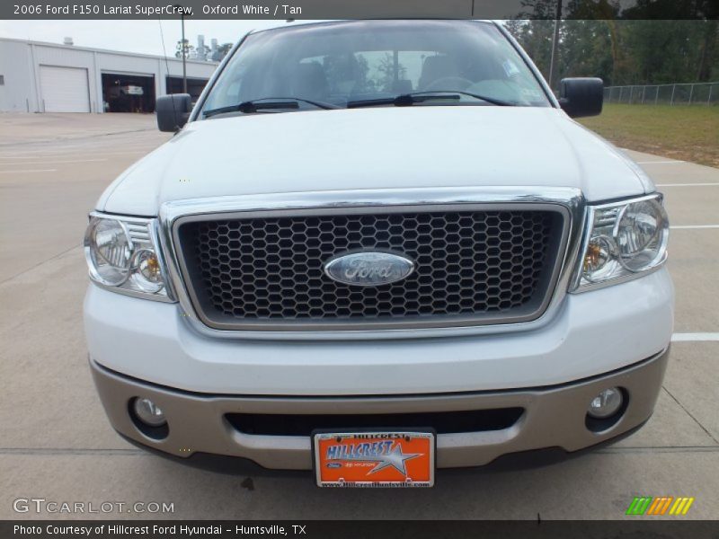 Oxford White / Tan 2006 Ford F150 Lariat SuperCrew