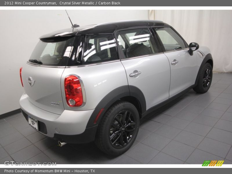 Crystal Silver Metallic / Carbon Black 2012 Mini Cooper Countryman