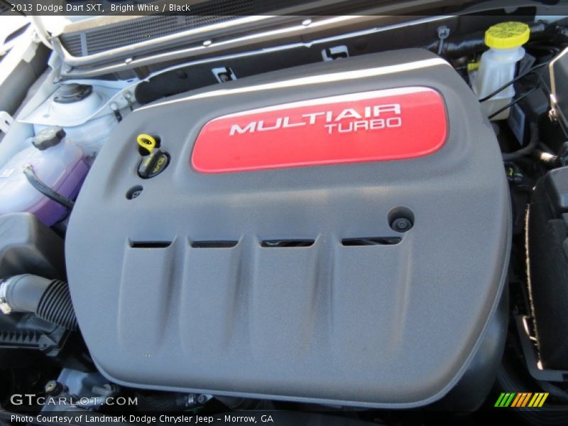 Bright White / Black 2013 Dodge Dart SXT
