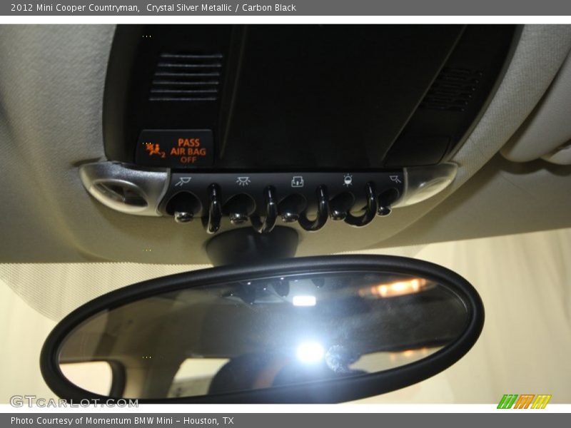 Crystal Silver Metallic / Carbon Black 2012 Mini Cooper Countryman