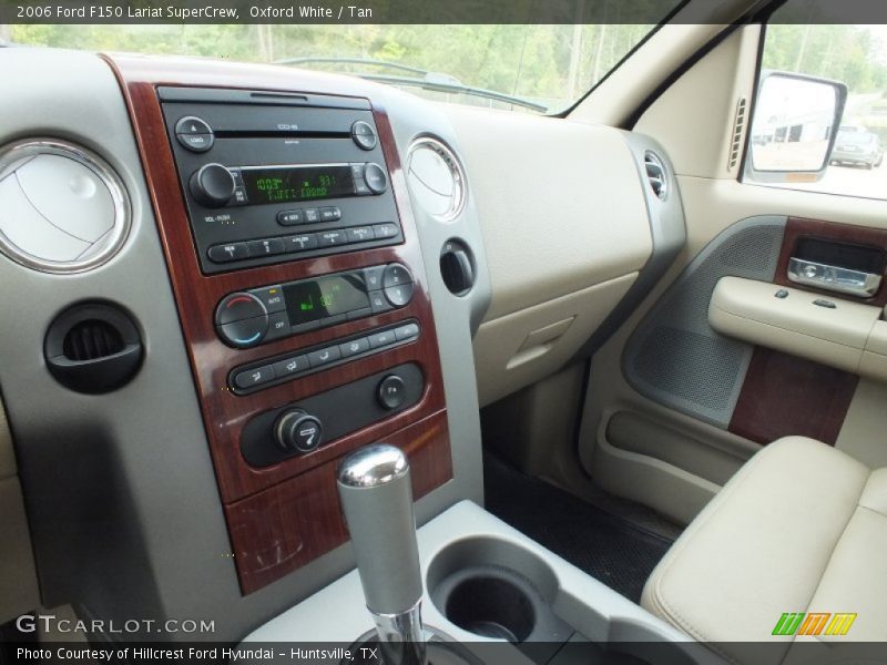 Oxford White / Tan 2006 Ford F150 Lariat SuperCrew