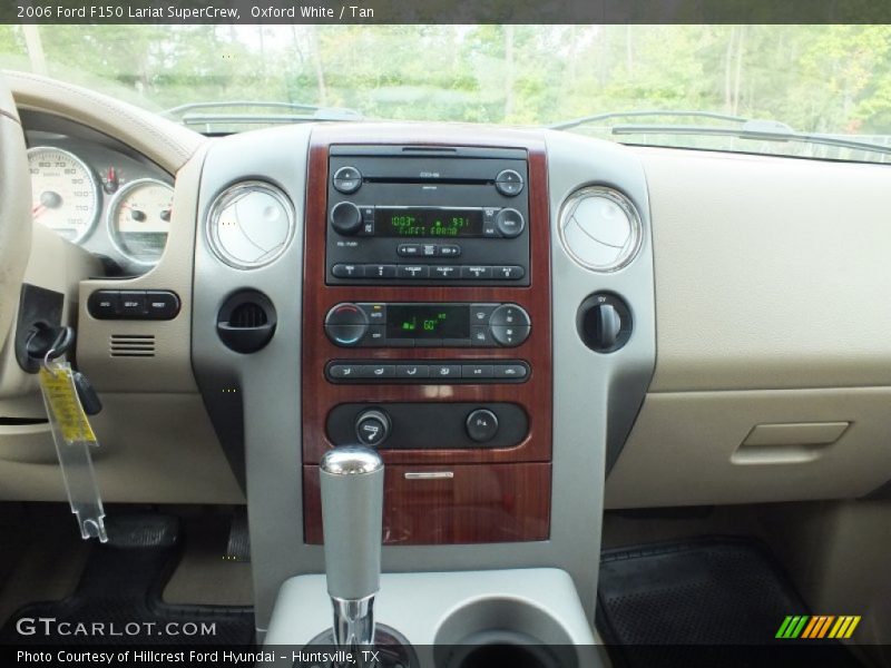 Oxford White / Tan 2006 Ford F150 Lariat SuperCrew