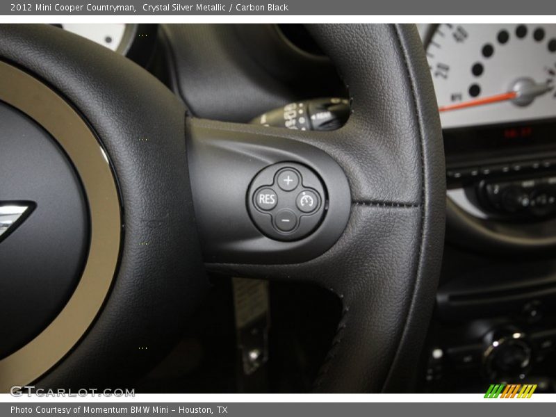 Crystal Silver Metallic / Carbon Black 2012 Mini Cooper Countryman