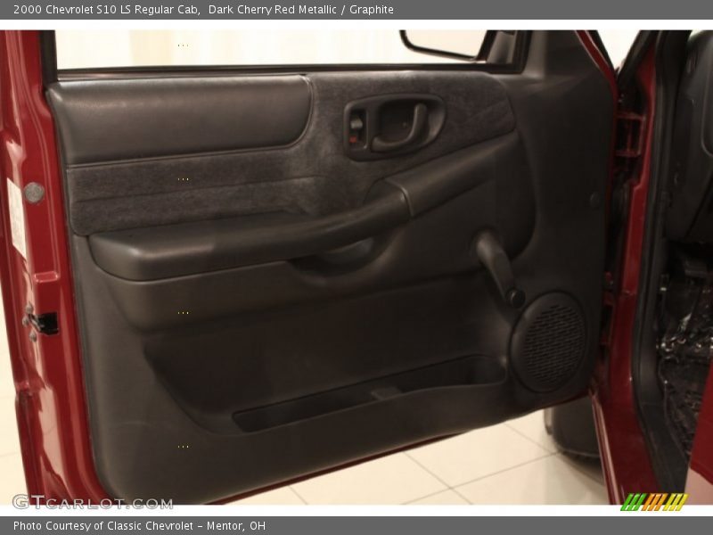 Dark Cherry Red Metallic / Graphite 2000 Chevrolet S10 LS Regular Cab