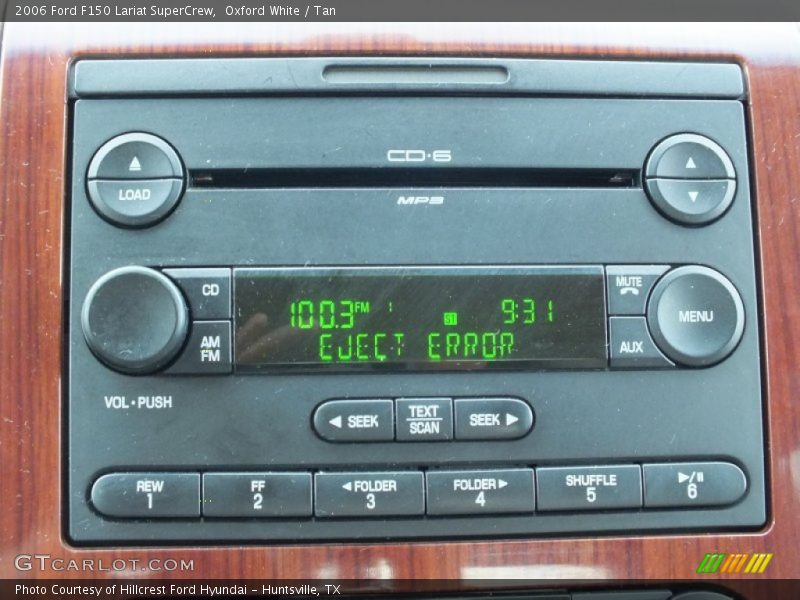 Oxford White / Tan 2006 Ford F150 Lariat SuperCrew