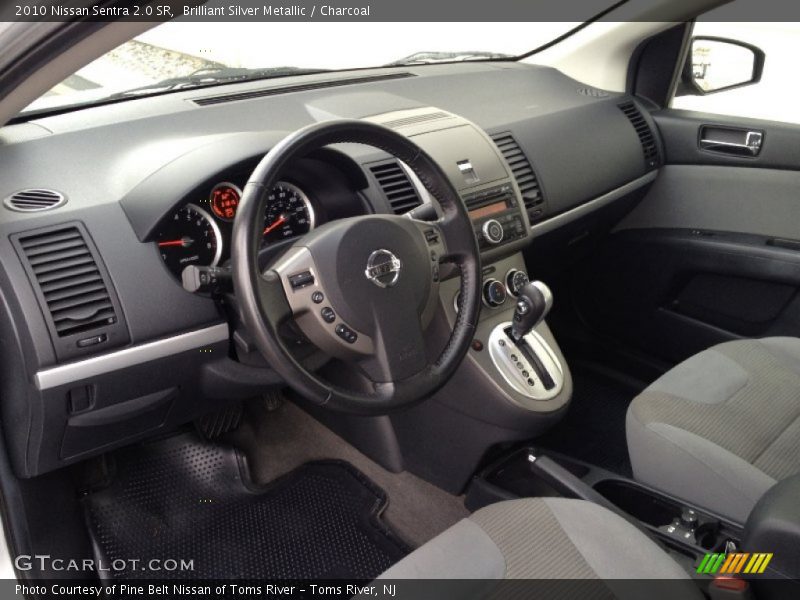 Brilliant Silver Metallic / Charcoal 2010 Nissan Sentra 2.0 SR