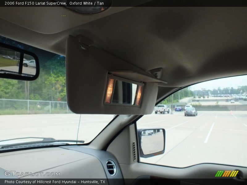 Oxford White / Tan 2006 Ford F150 Lariat SuperCrew