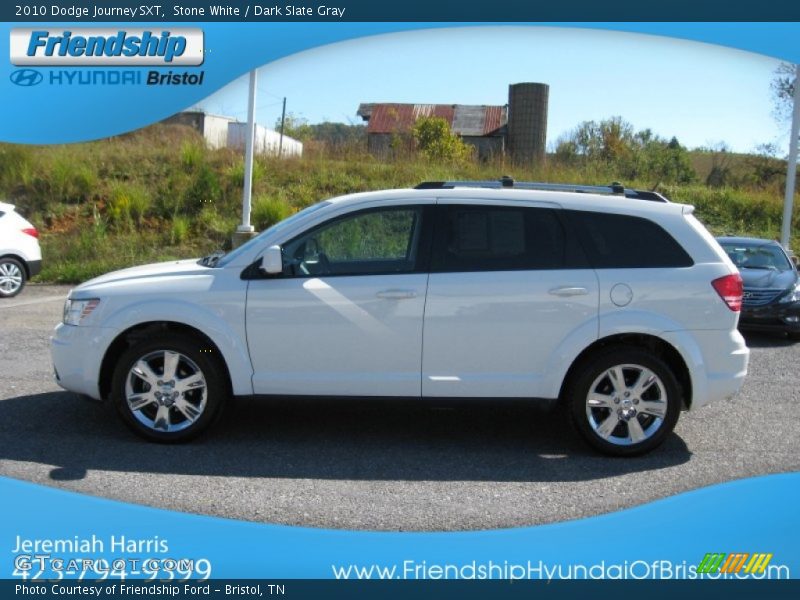 Stone White / Dark Slate Gray 2010 Dodge Journey SXT