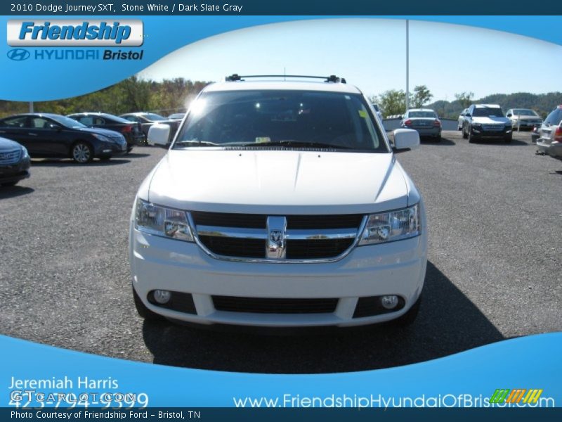 Stone White / Dark Slate Gray 2010 Dodge Journey SXT