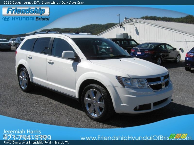 Stone White / Dark Slate Gray 2010 Dodge Journey SXT