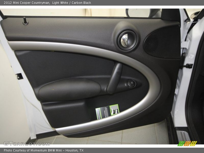 Light White / Carbon Black 2012 Mini Cooper Countryman