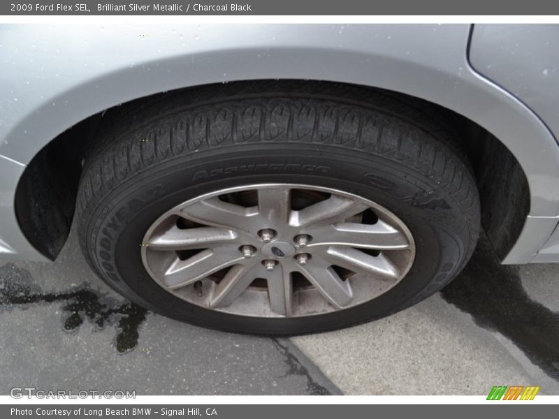 Brilliant Silver Metallic / Charcoal Black 2009 Ford Flex SEL