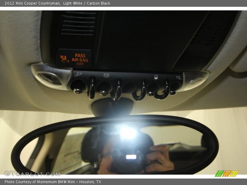 Light White / Carbon Black 2012 Mini Cooper Countryman