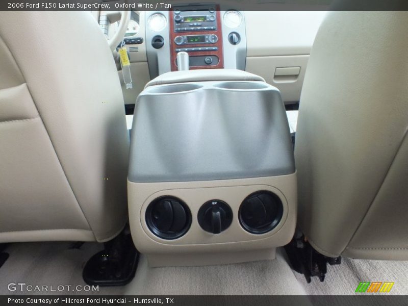 Oxford White / Tan 2006 Ford F150 Lariat SuperCrew